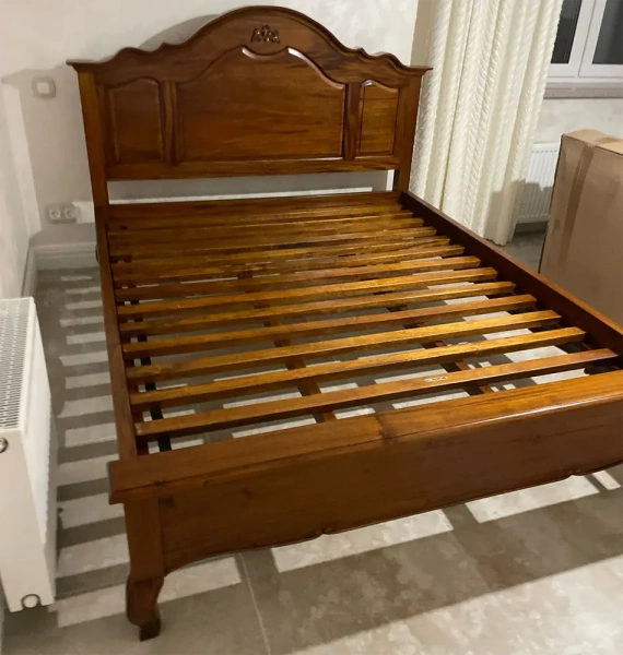 Кровать ручной работы 180х200 МИГ610 YBM200180-19 купить в интернет магазине Мебель из массива. Звоните +7 495 961-63-63 Мебель Индонезии
